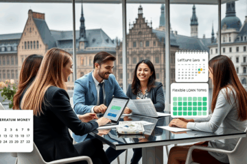 Attēls, kas ilustrē Ferratum Money Lietuva piedāvātos digitālos kredītus ar elastīgiem noteikumiem.