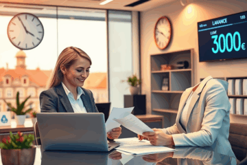 Cilvēks saņem ātru aizdevumu no OC Finance