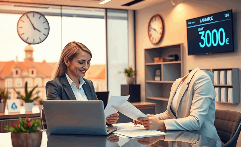 Cilvēks saņem ātru aizdevumu no OC Finance