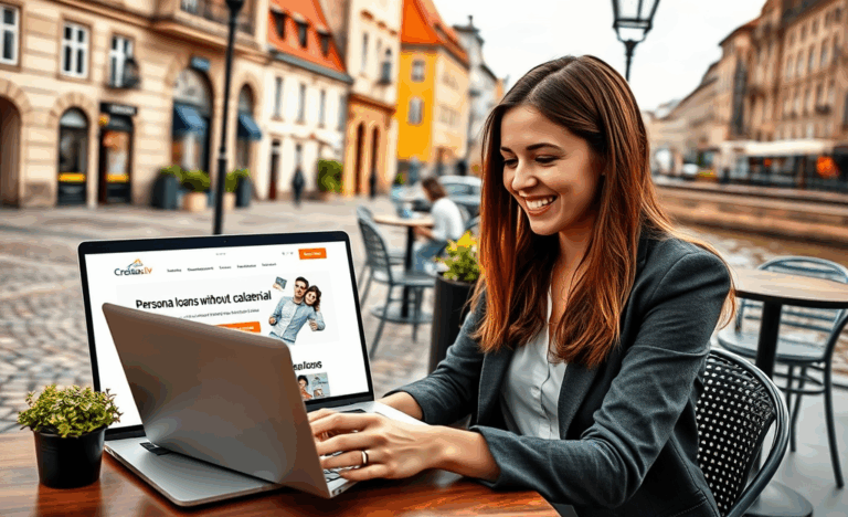 Creditus.lv piedāvā personiskus kredītus bez ķīlas, ilustrācija.
